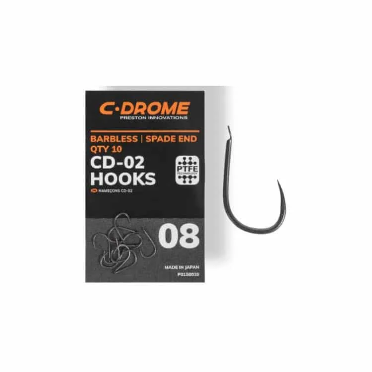 Prémium Preston C-Drome CD-02 Hooks (P0150035-39)