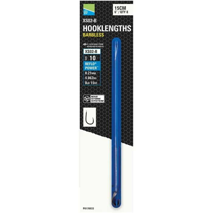 Alacsony ár Preston XS02-B MSS Hooklength 15cm (P0170033-36)