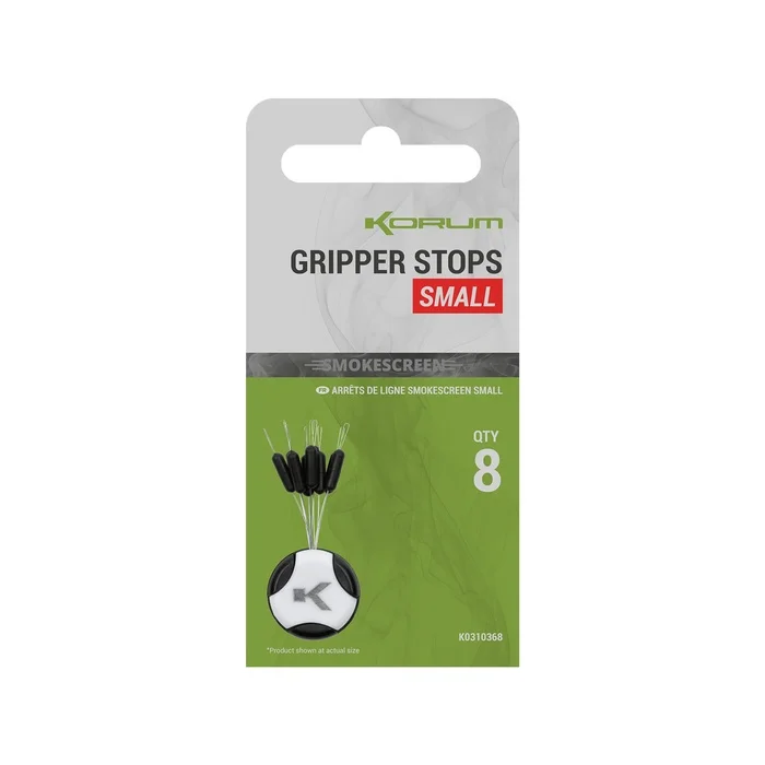 Korum Smokescreen Gripper Stops (K0310368-69) Prémium