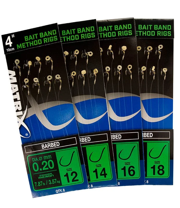 Csak ma Matrix 4″ Feeder Rigger Method Rigs – Barbed (GRR005-008)