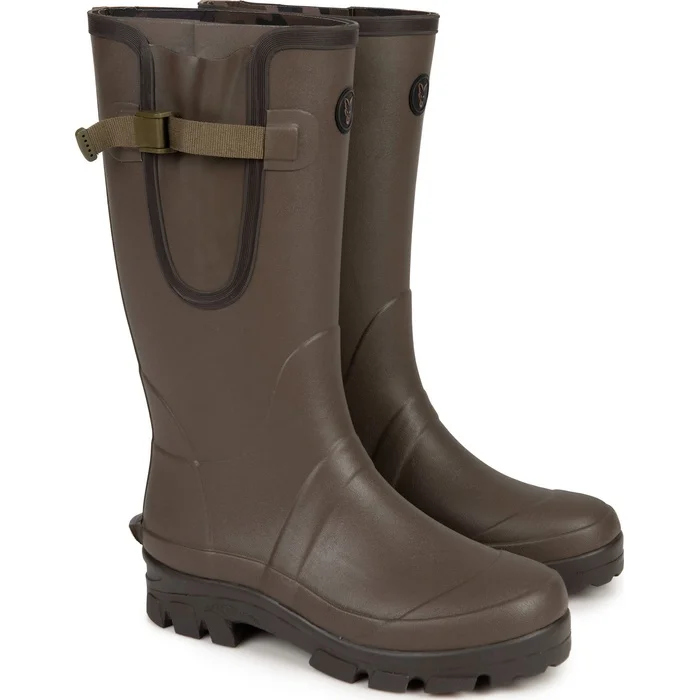 Fox Neoprene Lined Camo Khaki Wellies (CFW162-167) Újdonság