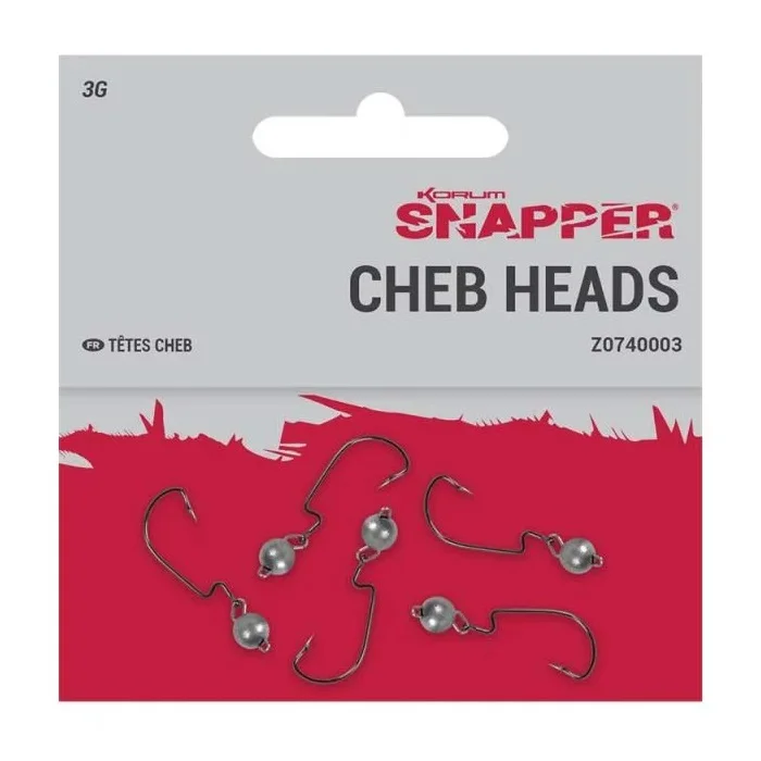 Vedd meg most Korum Snapper Cheb Heads (Z0740004-11)