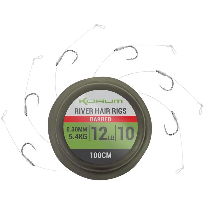 Korum River Hair Rigs 100CM (K0310079-81) Népszerű