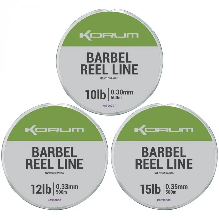 Korum Barbel Reel Line 500M (K0390007-09) Népszerű