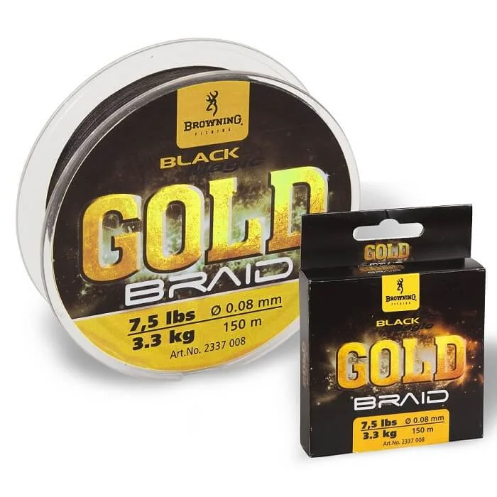 Browning Black Magic Gold Braid 150M 0.08MM (2337008) Ajánlat