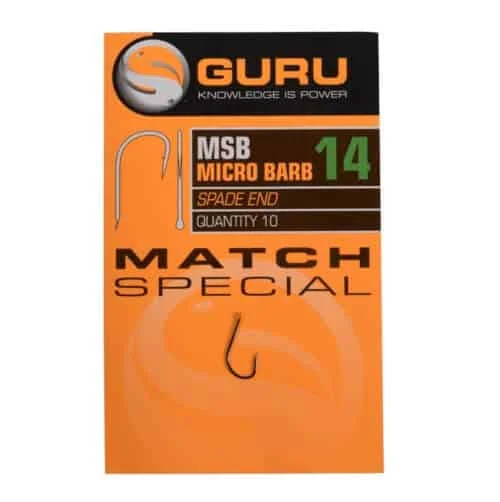 Bestseller Guru Match Special Barbed Hooks (GMSB10-20)