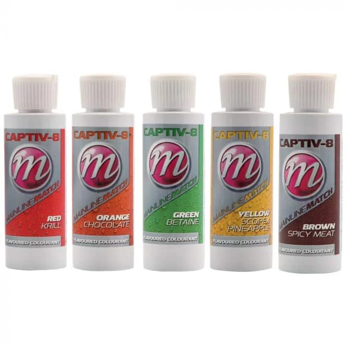 Árengedmény Mainline Match Captiv-8 Flavoured Colourants (MM4001-4005)