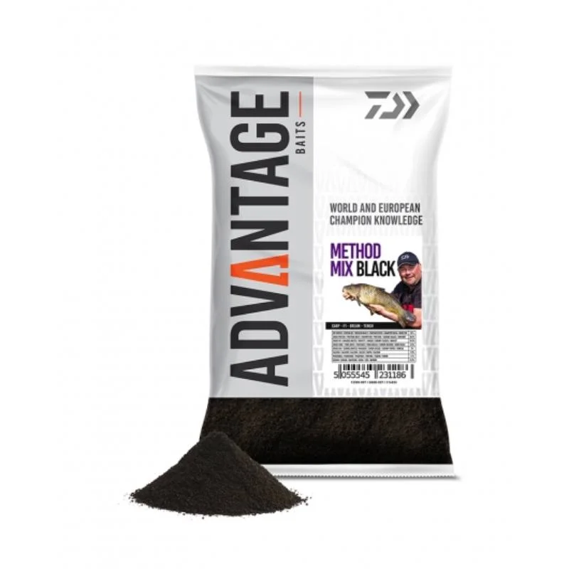 Daiwa Advantage Groundbait 1KG – Method Mix Black (13300-007) Kihagyhatatlan ajánlat
