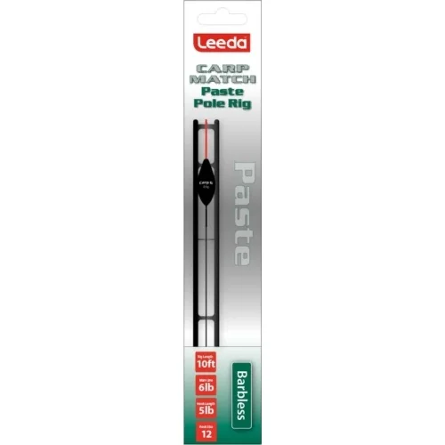 Nézd meg most Leeda Carp Match Pre-Tied Pole Rig – Paste (M1801)