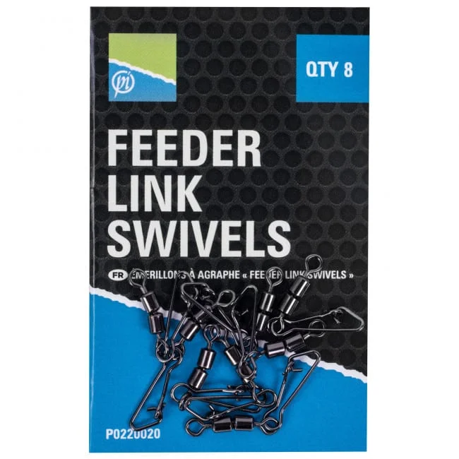 Kiárusítás Preston Double Feeder Link Swivels (P0220020)