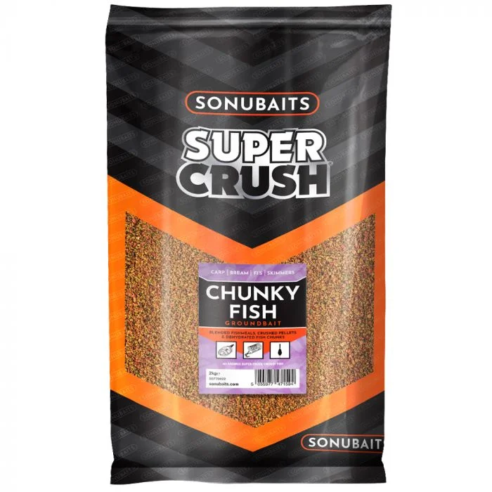 Szuper ajánlat Sonubaits Groundbait 2KG – Chunky Fish (S1770022)