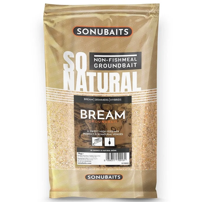Legkelendőbb Sonubaits So Natural Groundbait 1kg – Bream (S1780002)