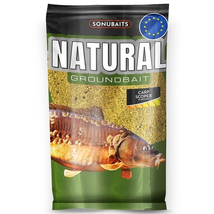 Szezonális akció Sonubaits Natural Groundbait 1kg – Carp Scopex (S1780031)
