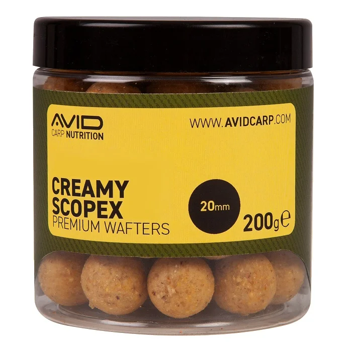 Vásárlói kedvenc Avid Carp Creamy Scopex Wafters 20mm (A0650004)