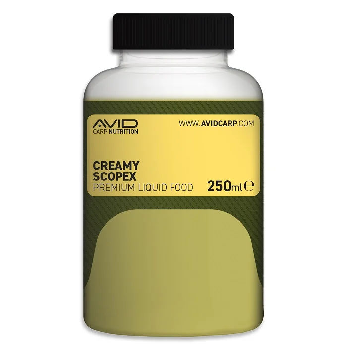 Árcsökkenés Avid Carp Creamy Scopex Liquid Food 250ml (A0650005)