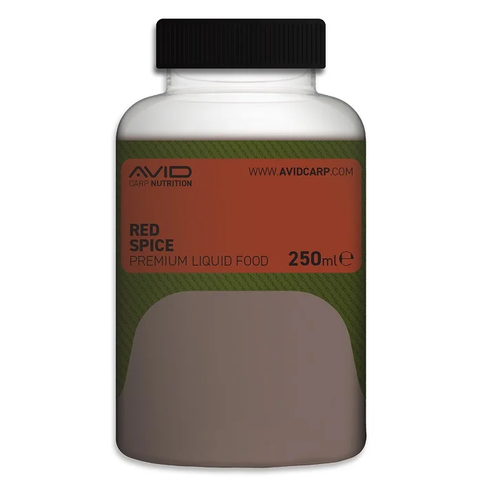 Szezonális akció Avid Carp Red Spice Liquid Food 250ml (A0650015)