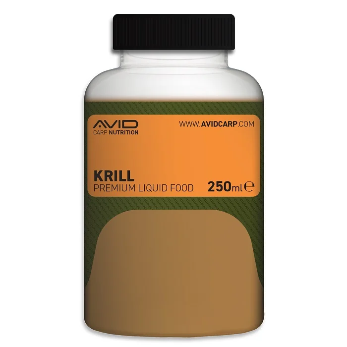 Végkiárusítás Avid Carp Krill Liquid Food 250ml (A0650020)
