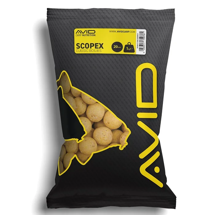 Avid Carp Scopex Boilies 1kg 20mm (A0650027) Prémium