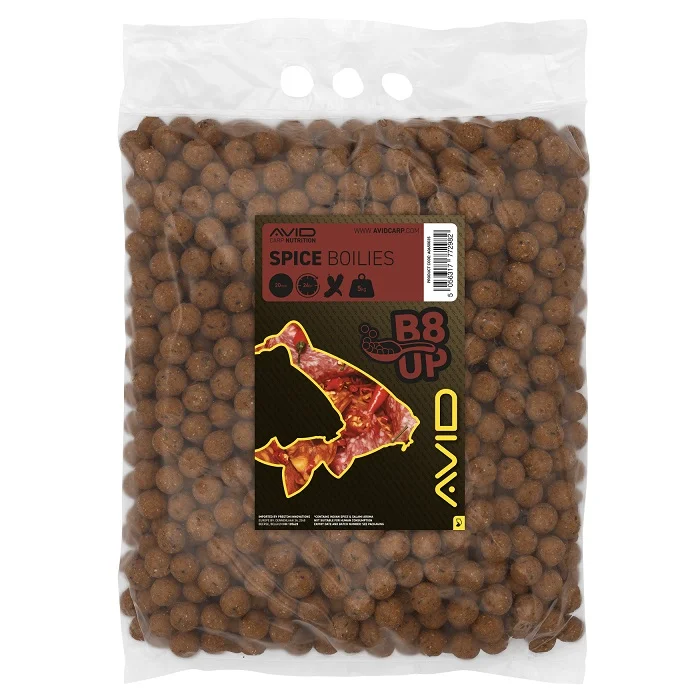 Gyors szállítás Avid Carp B8-Up Spice 20mm 5kg (A0650035)