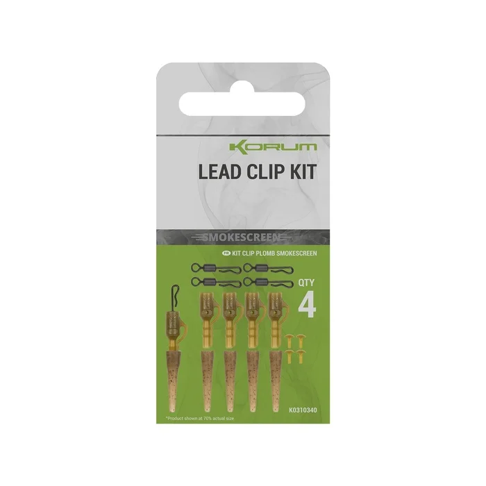Korum Smokescreen Lead Clip Kit (K0310340) Olcsóbb