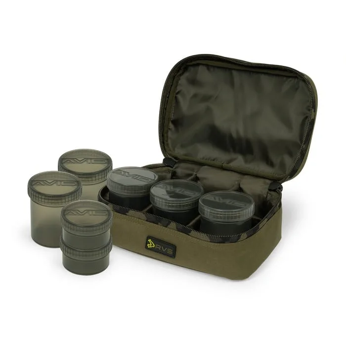 Olcsóbb Avid Carp RVS 8-Pot Hookbait Pouch (A0430110)