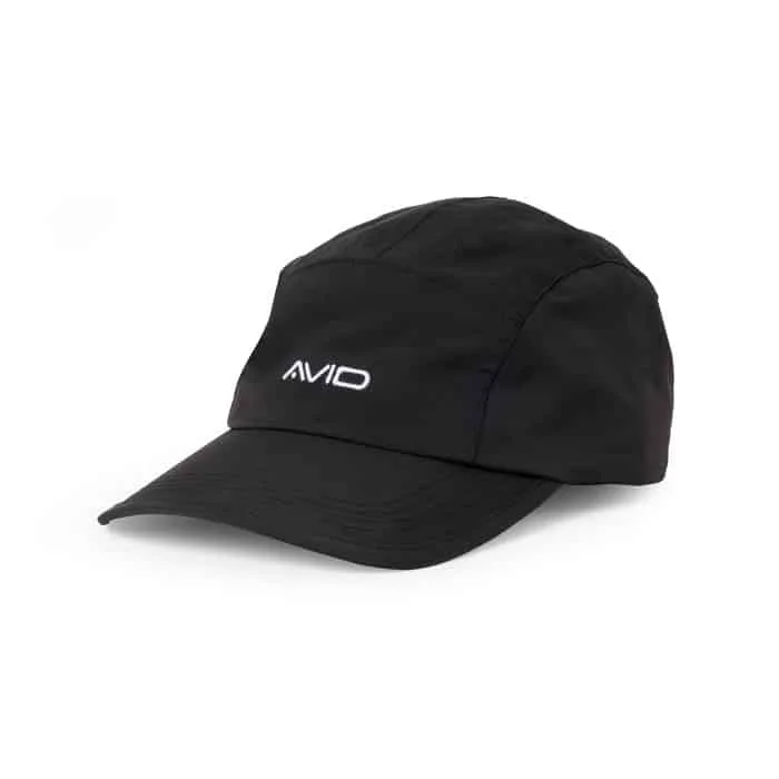 Avid Carp Stealth Black Waterproof 5-Panel Cap (A0620395) Vedd meg online