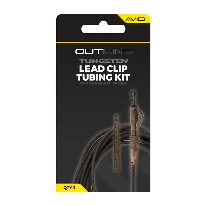 Avid Carp Outline Lead Clip Tungsten Tubing Kit (A0640125) Ne maradj le