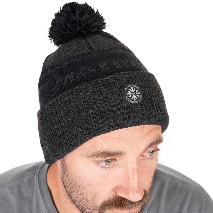 Népszerű Matrix Grey Sherpa Bobble Hat (GHH011)
