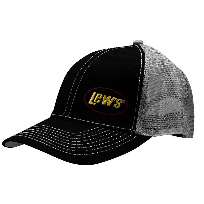 Szezonális akció Lew’s Black/Grey Mesh Tracker Hat (LBGH)