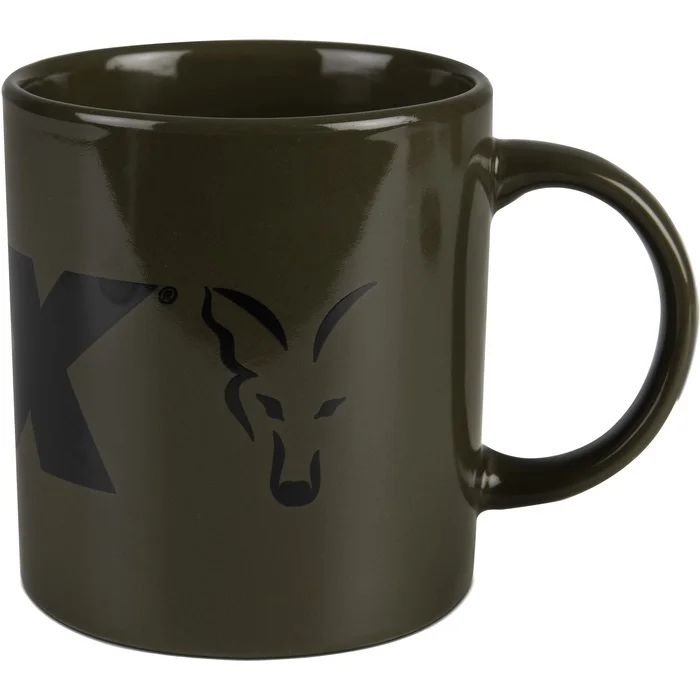 Fox Green and Black Logo Ceramic Mug (CCW023) Exkluzív ajánlat