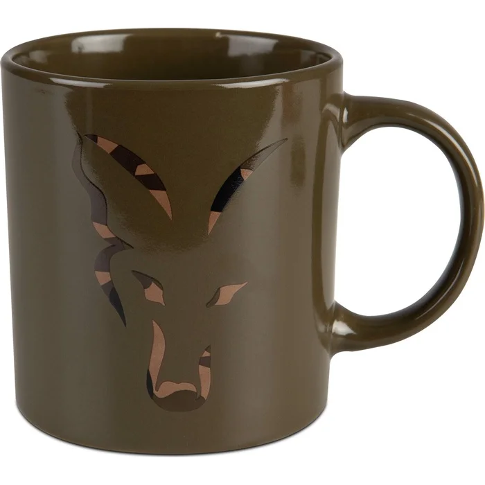 Fox Green and Camo Head Ceramic Mug (CCW025) Szuper akció