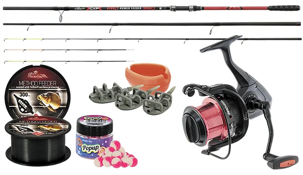Carp Expert PRO POWER FEEDER 360cm horgász szett Különleges ajánlat