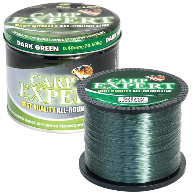 Biztonságos fizetés CARP EXPERT DARK GREEN 0,30M 1200M monofil zsinór