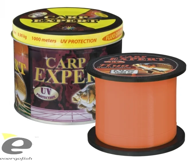 CARP EXPERT UV FLUO NARANCS monofil zsinór 0,30MM 1000M FÉMDOBOZOS Alacsony ár