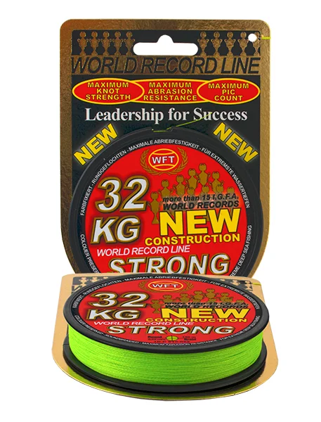 Gyors szállítás FONOTT ZSINÓR WFT NEW CHARTREUSE 22KG 0,18mm 150m