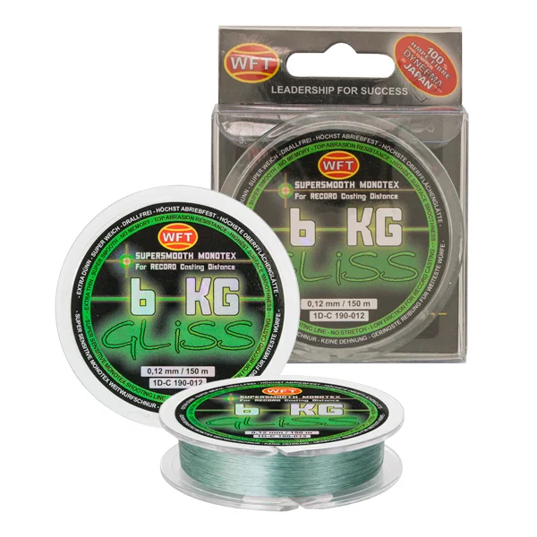 WFT GLISS MONOTEX GREEN 150M 0,12MM FONOTT ZSINÓR Rendeld meg most