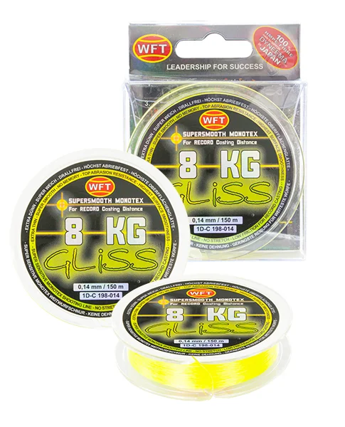 WFT GLISS MONOTEX YELLOW 150M 0,10MM FONOTT ZSINÓR Akciós ár