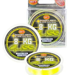 Alacsony ár WFT GLISS MONOTEX YELLOW 150M 0,25MM FONOTT ZSINÓR