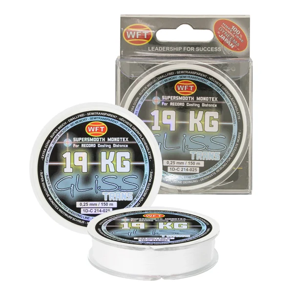 Alacsony ár WFT GLISS MONOTEX TRANS 150M 0,25MM FONOTT ZSINÓR