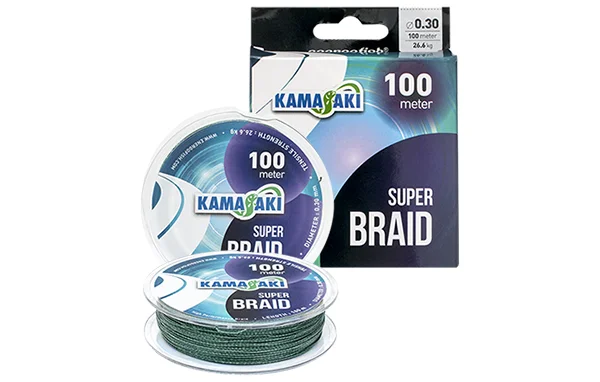 KAMASAKI SUPER BRAID 100m 0.10mm fonott zsinór Árcsökkenés