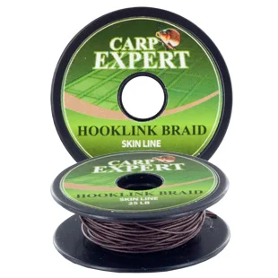 Carp Expert SKIN LINE 25LBS MUD BROWN 10M fonott előke zsinór Vásárlói kedvenc