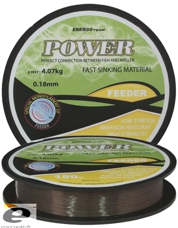 Árengedmény ENERGO TEAM POWER FEEDER monofil zsinór 0,30 MM 150M