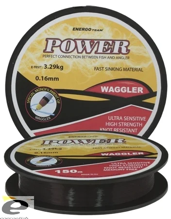 ENERGO TEAM POWER WAGGLER monofil zsinór 0,12MM 150M Rendeld meg most