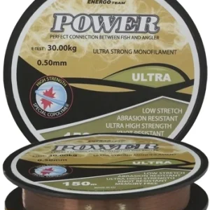 Azonnal elérhető ENERGO TEAM ULTRA POWER monofil zsinór 0,14 MM 150M