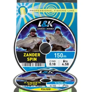 Kihagyhatatlan ajánlat L&K ZANDER SPIN FLUO SÁRGA monofil zsinór 150M 0,18MM