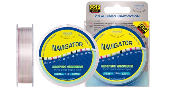 CRALUSSO NAVIGATOR FEEDER ENERGY monofil zsinór (200M) QSP-VEL 0 Legkelendőbb
