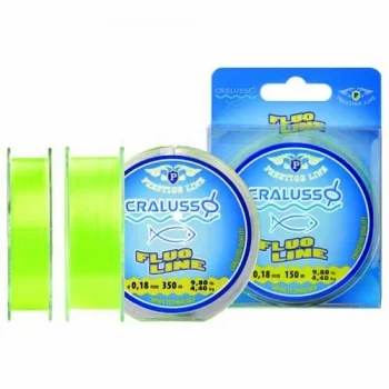 Outlet CRALUSSO FLUO SÁRGA PRESTIGE monofil zsinór(150M) QSP-VEL 0,3MM