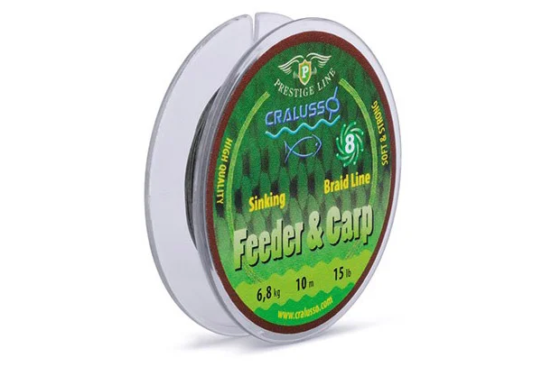CRALUSSO FEEDER CARP & FONOTT ELŐKE 20LB 10M Alacsony ár