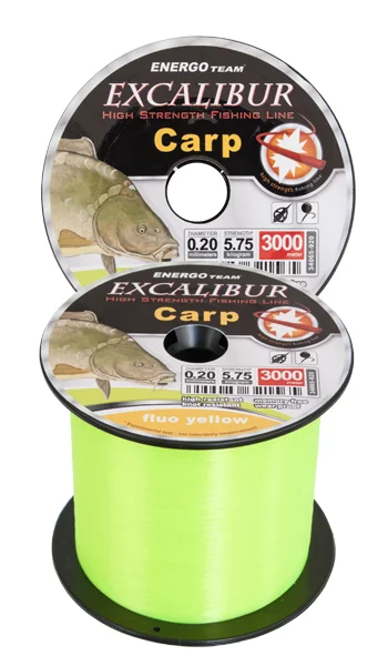 EXCALIBUR CARP FEEDER FLUO SÁRGA monofil zsinór 3000M 0,25 Kihagyhatatlan ajánlat