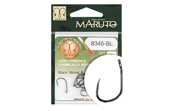 Kiárusítás MARUTO HOROG 8346BL T.D.E.10° BARBLESS HC FORGED BLACK NICKEL 12